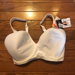 Bali White Wireless Bra